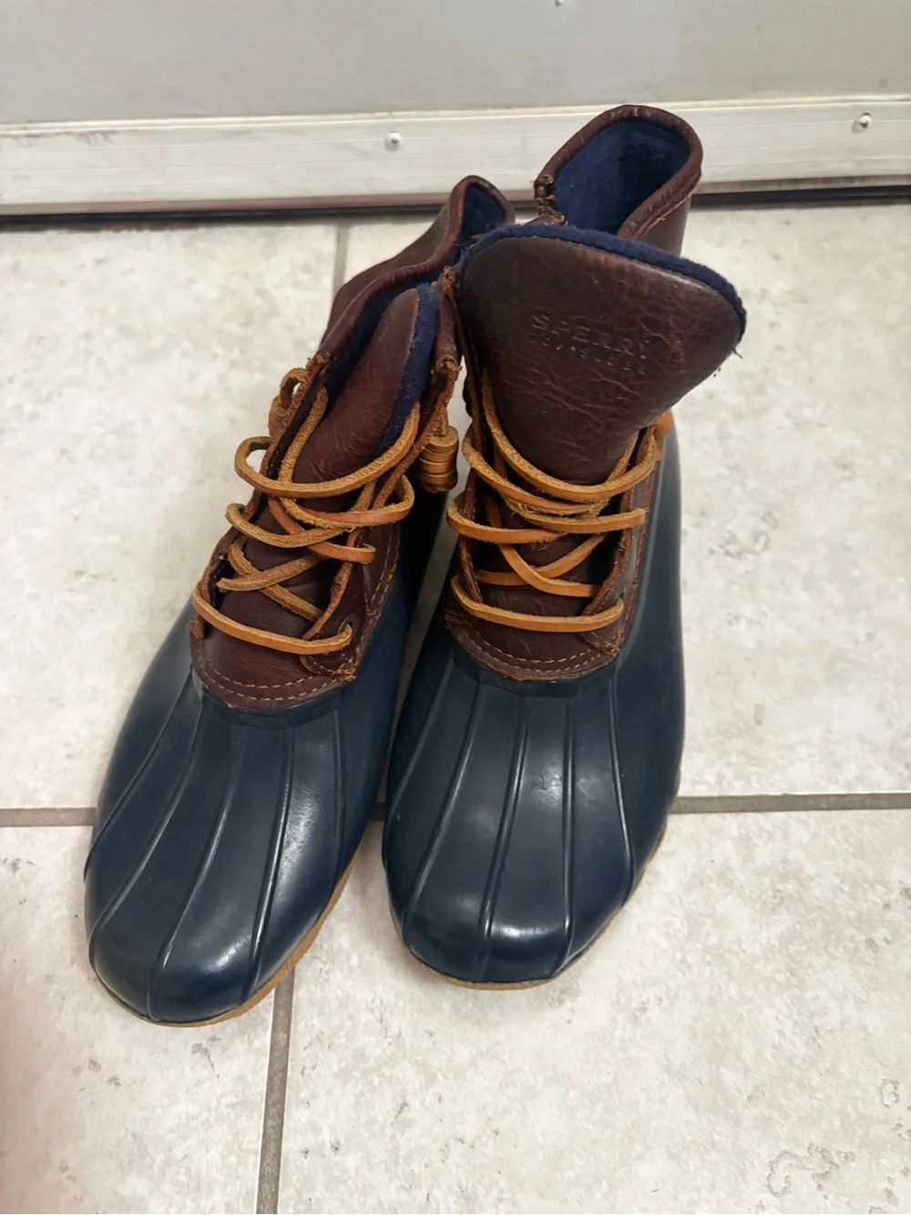 Used Sperry Top-Sider Duck Rain boots Size 6 Women’s